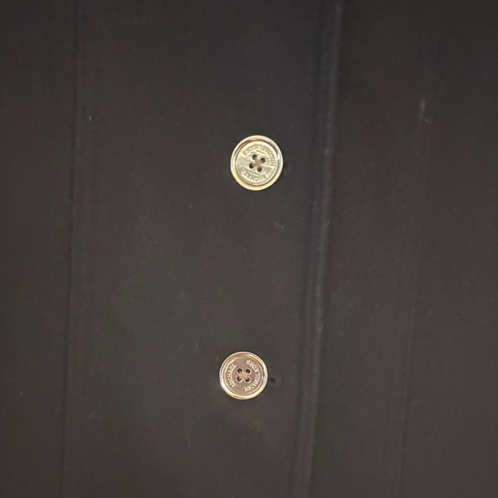 Michael Kors Black Trench Coat - Picture 5 of 14